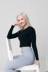 Adeline White skinny teen casting Preview picture 1