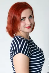 Fox W chubby redhead sexy babe nude casting Preview picture 2