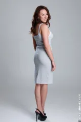 Nude Casting with sexy accountant Luna Preview picture 1