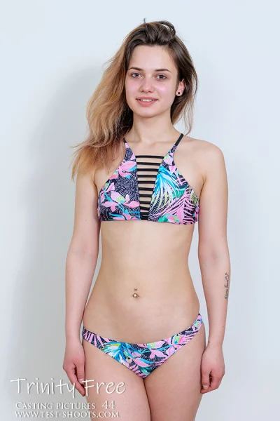 Nude casting with petite teen Trinity Free