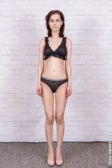 Skinny teen Poppy shows pussy and tities in nude casting Preview picture 2