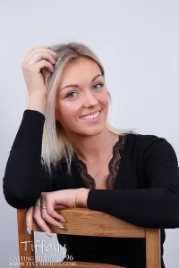 Super sexy model Tiffany in nude casting